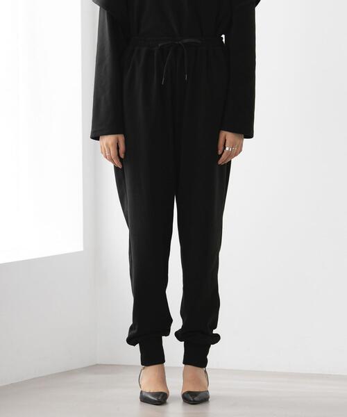 FEELING MADE（フィーリングメイド）の「FEELING MADE ストレッチマイクロフリース ジョガーパンツ <UNISEX>（スウェットパンツ・レディース・ブラック/オリーブ・SMALL/MEDIUM/LARGE）」の12枚目の写真