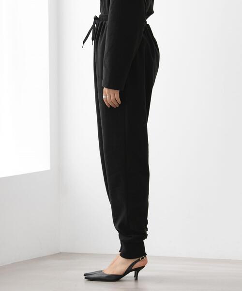 FEELING MADE（フィーリングメイド）の「FEELING MADE ストレッチマイクロフリース ジョガーパンツ <UNISEX>（スウェットパンツ・レディース・ブラック/オリーブ・SMALL/MEDIUM/LARGE）」の13枚目の写真