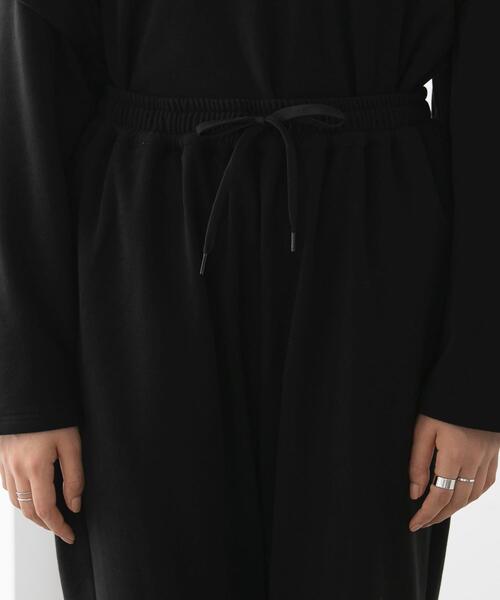 FEELING MADE（フィーリングメイド）の「FEELING MADE ストレッチマイクロフリース ジョガーパンツ <UNISEX>（スウェットパンツ・レディース・ブラック/オリーブ・SMALL/MEDIUM/LARGE）」の16枚目の写真