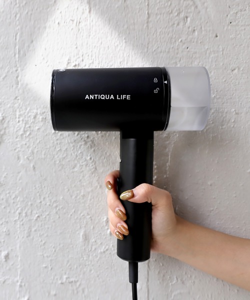 antiqua（アンティカ）の「折り畳み式高圧衣料スチーマー（生活家電・レディース・ブラック・FREE）」の20枚目の写真