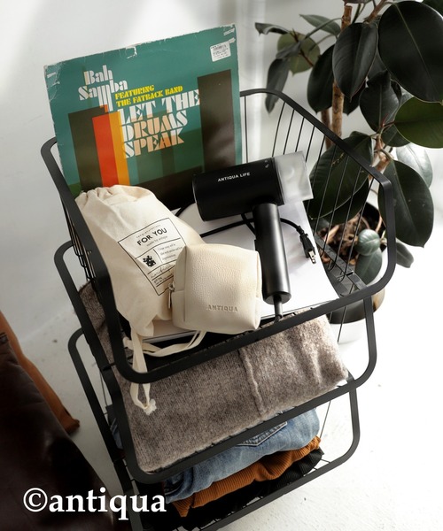 antiqua（アンティカ）の「折り畳み式高圧衣料スチーマー（生活家電・レディース・ブラック・FREE）」の6枚目の写真