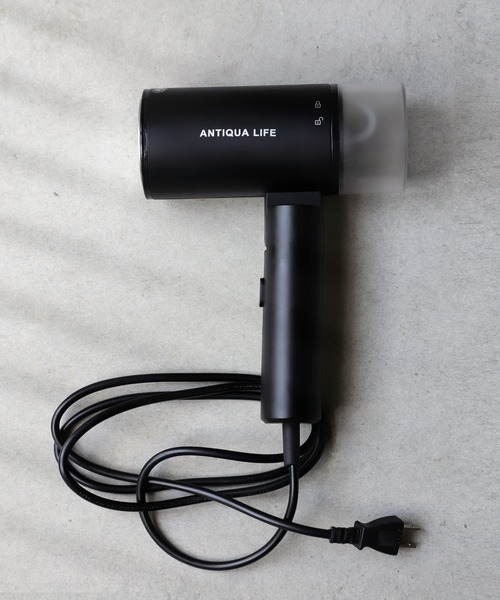 antiqua（アンティカ）の「折り畳み式高圧衣料スチーマー（生活家電・レディース・ブラック・FREE）」の8枚目の写真