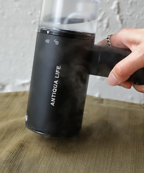 antiqua（アンティカ）の「折り畳み式高圧衣料スチーマー（生活家電・レディース・ブラック・FREE）」の21枚目の写真