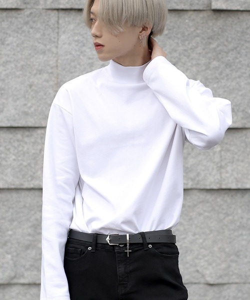 G.O.C（ジーオーシー）の「クロスチャームレザーベルト（ベルト・メンズ・ブラック・FREE）」の6枚目の写真