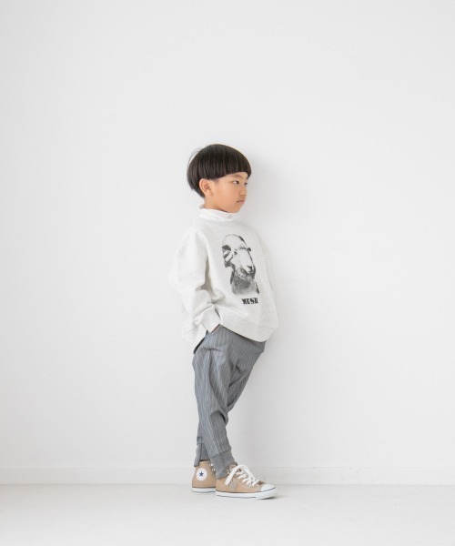 LOWRYS FARM(ローリーズファーム)の「ピンストライプパンツ 258136(その他パンツ・キッズ・グレー/ネイビー・110cm/120cm/130cm/140cm/150cm)」の4枚目の写真