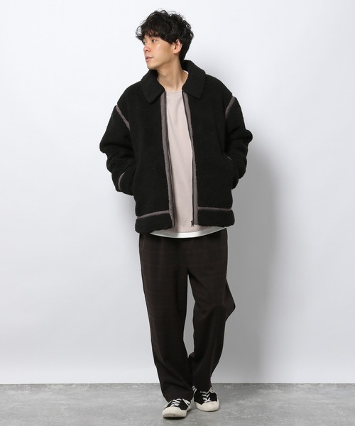 LAKOLE（ラコレ）の「ボアボンバージャケット / 228849（ブルゾン