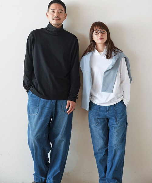 【セール】サニークラウズ 贅沢カットソータートル（Tシャツ/カットソー）｜Sunny clouds（サニークラウズ）