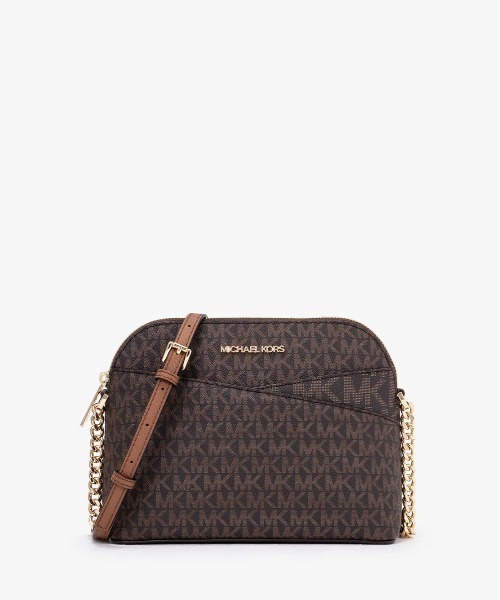 未使用タグ付き！マイケルコース［ショルダーバッグ］クロスボディ　ドーム　チェーン MICHAEL KORS - 未使用タグ付き！マイケルコース［ショルダー