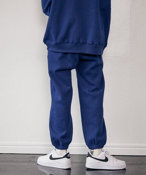 PBLIM（ページボーイリム）の「【PAGEBOYLIM】ウラキモウルーズパンツ（スウェットパンツ・レディース・グリーン/ブルー/杢グレー/クリーム・FREE）」の16枚目の写真