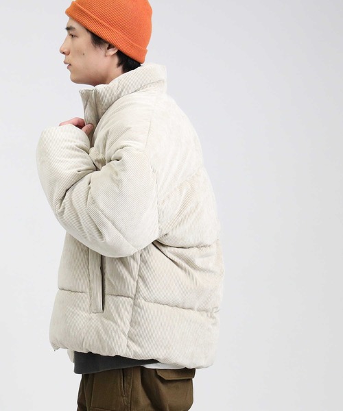 Right-on（ライトオン）の「コーデュロイ中綿ブルゾン（ダウン