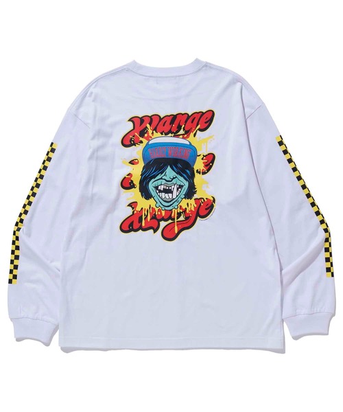 XLARGE（エクストララージ）の「WORKING DEAD L/S TEE（Tシャツ/カットソー・メンズ・ホワイト/グリーン/ブラック・M/L/S/XL）」の9枚目の写真