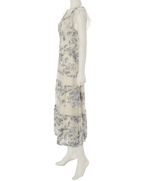 MERCURYDUO（マーキュリーデュオ）の「カラーエンブロイダリーロングワンピース（ワンピース・レディース・ブラウン/オフホワイト/ベージュ・SMALL/MEDIUM）」の16枚目の写真