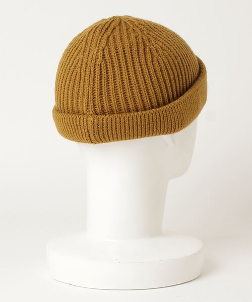 RIVER UP（リバーアップ）の「RIVER UP SHORT ROLL WATCH / リバーアップ ショートロールワッチ（ニットキャップ/ビーニー・メンズ・ブラック/ブラウン/オリーブ/オレンジ/グリーン/アイボリー/ダークグレー/マスタード・ONE SIZE）」の9枚目の写真