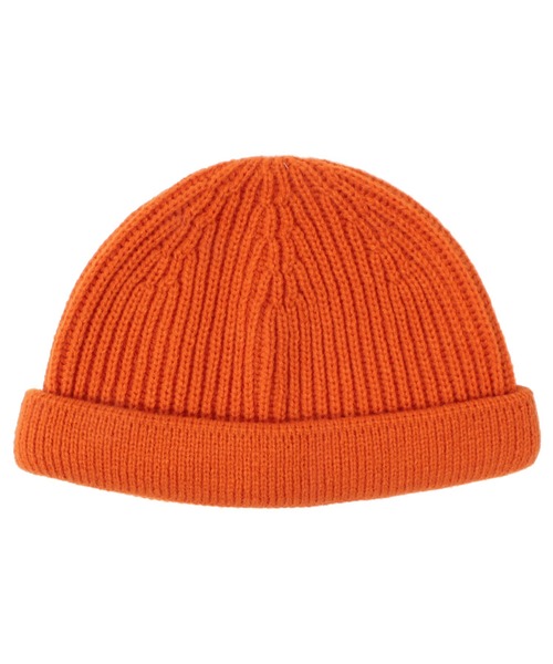 RIVER UP（リバーアップ）の「RIVER UP SHORT ROLL WATCH / リバーアップ ショートロールワッチ（ニットキャップ/ビーニー・メンズ・ブラック/ブラウン/オリーブ/オレンジ/グリーン/アイボリー/ダークグレー/マスタード・ONE SIZE）」の8枚目の写真