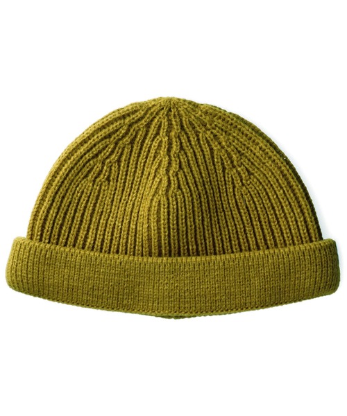 RIVER UP（リバーアップ）の「RIVER UP SHORT ROLL WATCH / リバーアップ ショートロールワッチ（ニットキャップ/ビーニー・メンズ・ブラック/ブラウン/オリーブ/オレンジ/グリーン/アイボリー/ダークグレー/マスタード・ONE SIZE）」の7枚目の写真