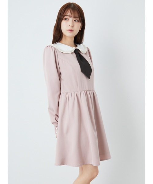 セール ネクタイパールワンピース ワンピース Ank Rouge アンクルージュ のファッション通販 Zozotown