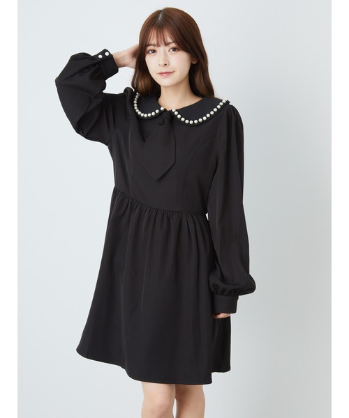 ネクタイパールワンピース ワンピース ワンピース Ank Rouge アンクルージュ のワンピース ネクタイパールワンピース を購入できます Ailand Rouge アンクルージュ のファッション