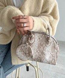 DISCOAT | 半円ミニボストンショルダーバッグ(ショルダーバッグ)