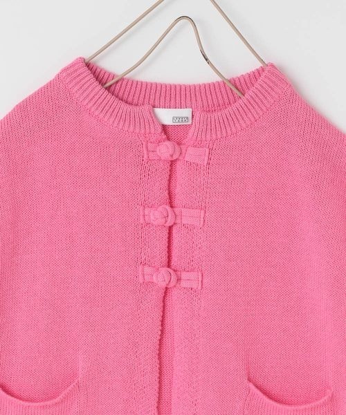 LOWRYS FARM(ローリーズファーム)の「ニットチャイナベスト 261277(ベスト・キッズ・ブラック/ピンク/アイボリー/オレンジ/イエロー・110cm/120cm/130cm/140cm/150cm)」の12枚目の写真