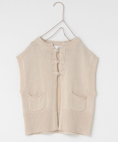 LOWRYS FARM(ローリーズファーム)の「ニットチャイナベスト 261277(ベスト・キッズ・ブラック/ピンク/アイボリー/オレンジ/イエロー・110cm/120cm/130cm/140cm/150cm)」の18枚目の写真