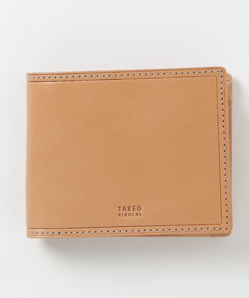 【TAKEO KIKUCHI / タケオキクチ】 サーフェス 二つ折り財布
