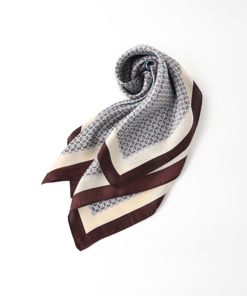 Simplicite（サンプリシテ）の「Assortスカーフ2（ストール/ショール・レディース・ブラック/ホワイト/レッド/ブラウン/ブルー・FREE）」の22枚目の写真