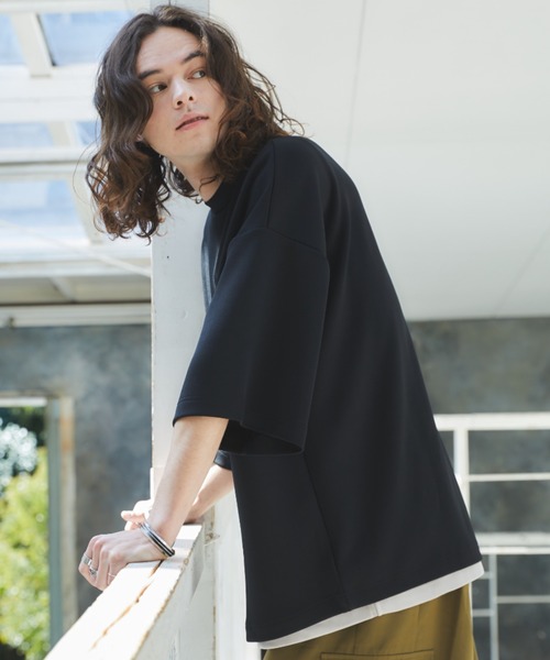 CASPER JOHN（キャスパージョン）の「Mock neck big T-shirts