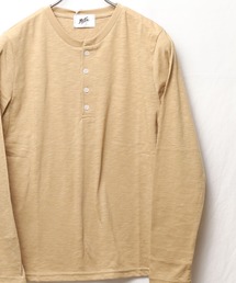 B.I.D.（ビーアイディー）の「《RDS》ヘンリーネックスラブ天竺カットソー（Tシャツ/カットソー）」