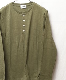 B.I.D.（ビーアイディー）の「《RDS》ヘンリーネックスラブ天竺カットソー（Tシャツ/カットソー）」