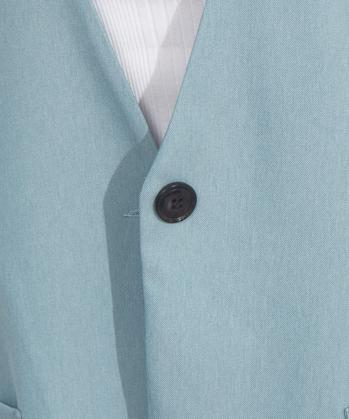 NOMINE（ノミネ）の「人気完売追加！ノーカラーベスト【セットアップ対応】（ベスト・レディース・アイボリー/セージグリーン/モカ・フリー）」の16枚目の写真