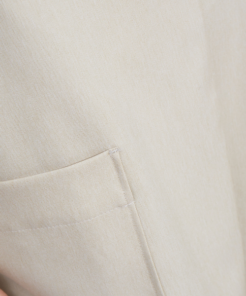 NOMINE（ノミネ）の「人気完売追加！ノーカラーベスト【セットアップ対応】（ベスト・レディース・アイボリー/セージグリーン/モカ・フリー）」の17枚目の写真