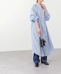COLONY 2139 | 肩ギャザーバンドカラーシャツワンピース(シャツワンピース)