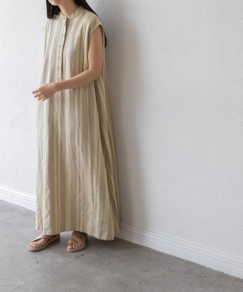 ストライプフレンチワンピース ワンピース Lowrys Farm ローリーズファーム のファッション通販 Zozotown