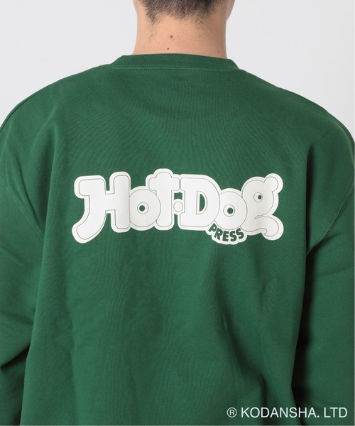 417 EDIFICE SELECT(フォーワンセブンエディフィスセレクト)の「【Hot-Dog PRESS / ホットドッグプレス】別注 19797 C/N スウェット(スウェット・メンズ・グリーン/アイボリー・LARGE/MEDIUM)」の14枚目の写真