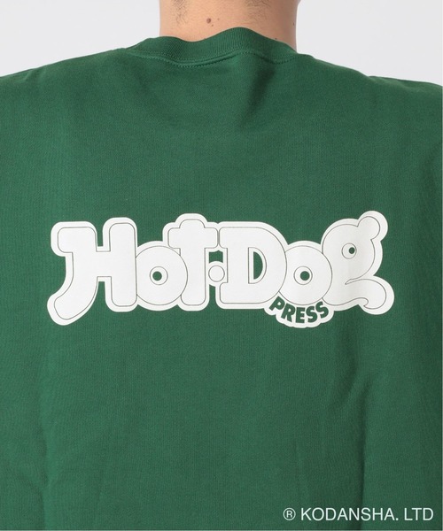 417 EDIFICE SELECT(フォーワンセブンエディフィスセレクト)の「【Hot-Dog PRESS / ホットドッグプレス】別注 19797 C/N スウェット(スウェット・メンズ・グリーン/アイボリー・LARGE/MEDIUM)」の12枚目の写真