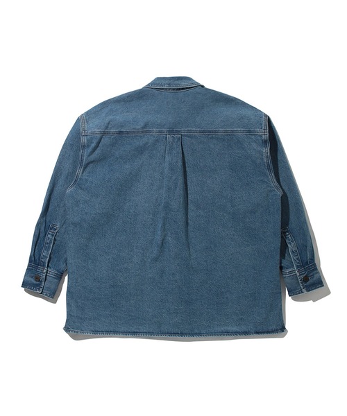 Levi's(リーバイス)の「Levi's(R) RED ユーティリティシャツ SACRAMENTO RIVER BLUE TOP(シャツ/ブラウス・レディース・ブルー・S/XS/M)」の8枚目の写真