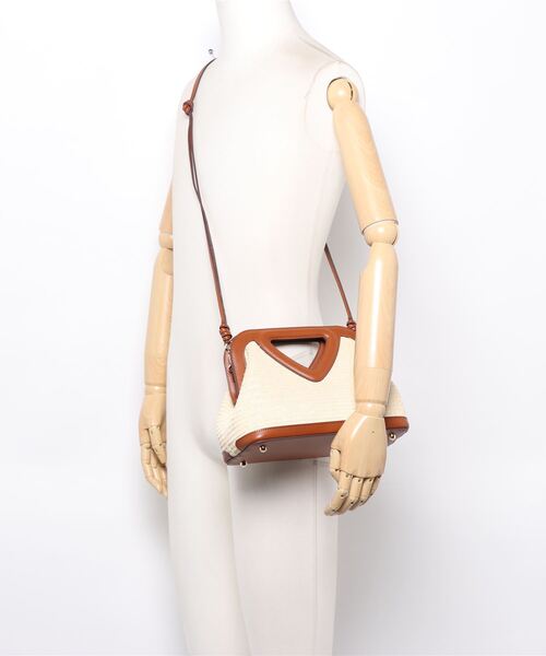 kakatoo（カカトゥ）の「カカトゥ kakatoo / 三角くり手2wayハンドバッグ（ハンドバッグ・レディース・オレンジ/ブラウン/ブラック・FREE）」の9枚目の写真