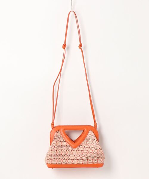 kakatoo（カカトゥ）の「カカトゥ kakatoo / 三角くり手2wayハンドバッグ（ハンドバッグ・レディース・オレンジ/ブラウン/ブラック・FREE）」の12枚目の写真