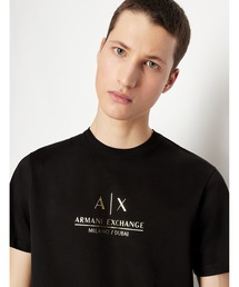 ARMANI EXCHANGE | 【A|X アルマーニ エクスチェンジ】A|Xロゴ　半袖クルーネックTシャツ/REGULAR(Tシャツ/カットソー)