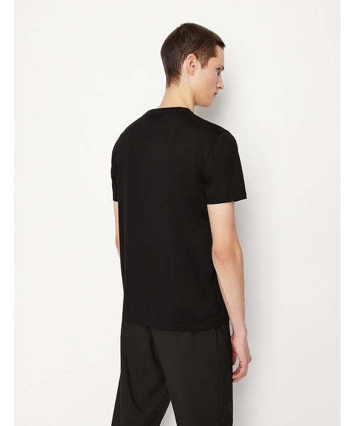 ARMANI EXCHANGE(アルマーニエクスチェンジ)の「【A|X アルマーニ エクスチェンジ】A|Xロゴ 半袖クルーネックTシャツ/REGULAR(Tシャツ/カットソー・メンズ・ホワイト/ブラック/ネイビー・SMALL/MEDIUM/LARGE/X-LARGE/X-SMALL)」の11枚目の写真