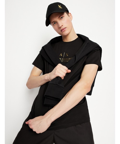 ARMANI EXCHANGE(アルマーニエクスチェンジ)の「【A|X アルマーニ エクスチェンジ】A|Xロゴ 半袖クルーネックTシャツ/REGULAR(Tシャツ/カットソー・メンズ・ホワイト/ブラック/ネイビー・SMALL/MEDIUM/LARGE/X-LARGE/X-SMALL)」の6枚目の写真