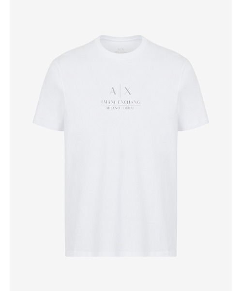 ARMANI EXCHANGE(アルマーニエクスチェンジ)の「【A|X アルマーニ エクスチェンジ】A|Xロゴ 半袖クルーネックTシャツ/REGULAR(Tシャツ/カットソー・メンズ・ホワイト/ブラック/ネイビー・SMALL/MEDIUM/LARGE/X-LARGE/X-SMALL)」の5枚目の写真