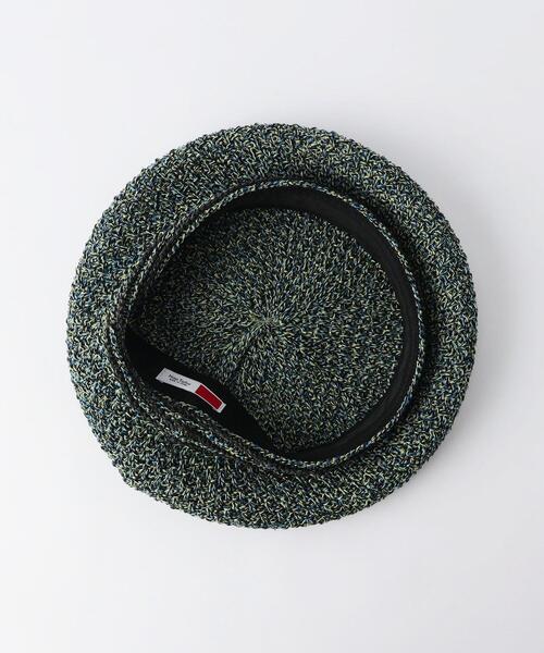 Nine Tailor（ナインテイラー）の「＜NINE TAILOR＞ LCKNG TAM BERET/ベレー帽（ハンチング/ベレー帽・メンズ・ブラック/ベージュ/ケリー・FREE）」の7枚目の写真