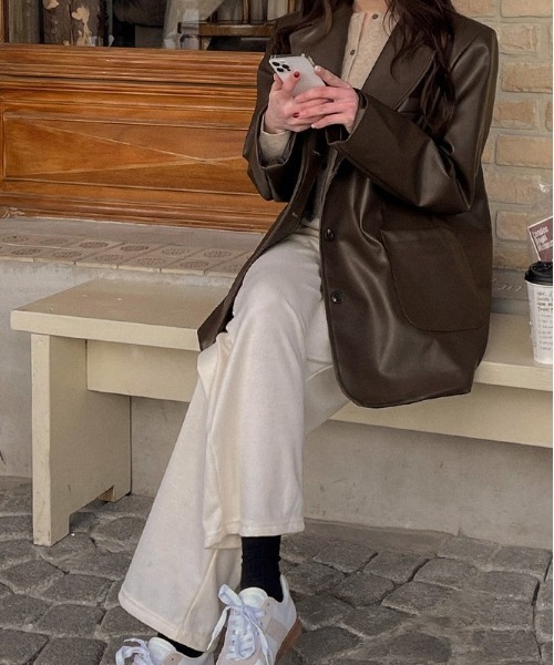 SONA（ソナ）の「SONYUNARA [企画]神シルエットスウェットバンディングパンツ（スウェットパンツ・レディース・ブラック/グレー/ライトベージュ・150/160）」の18枚目の写真