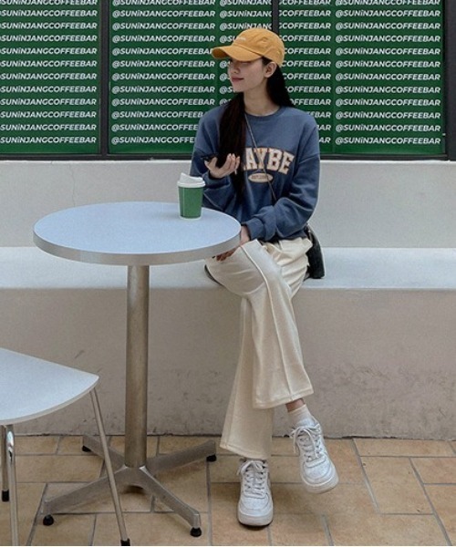 SONA（ソナ）の「SONYUNARA [企画]神シルエットスウェットバンディングパンツ（スウェットパンツ・レディース・ブラック/グレー/ライトベージュ・150/160）」の22枚目の写真