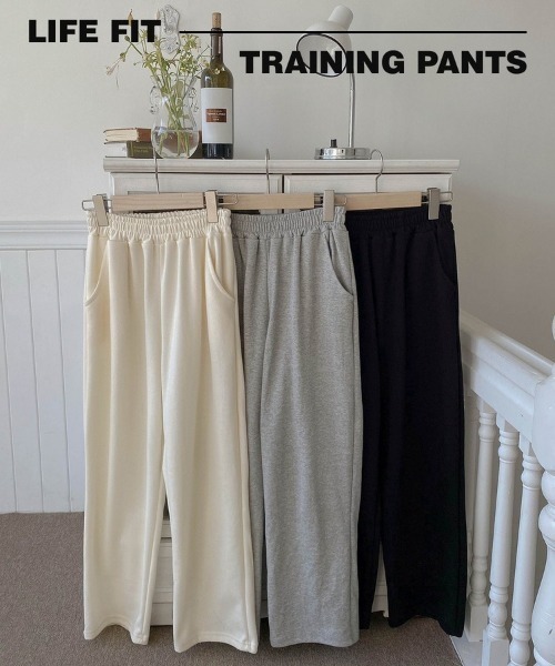 SONA（ソナ）の「SONYUNARA [企画]神シルエットスウェットバンディングパンツ（スウェットパンツ・レディース・ブラック/グレー/ライトベージュ・150/160）」の4枚目の写真