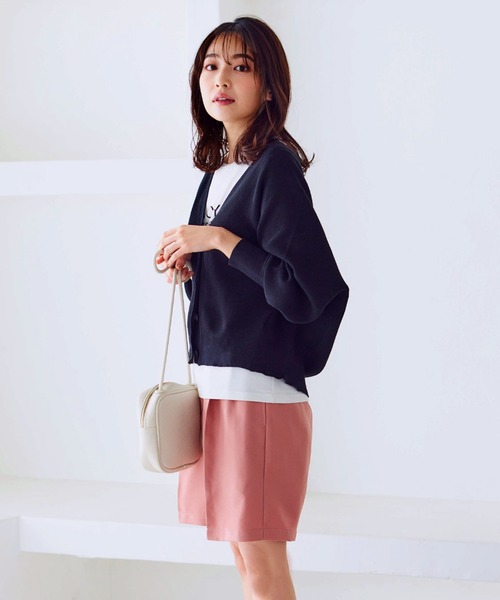 KOBE LETTUCE（コウベレタス）の「タックショートパンツ[M3526]（その他パンツ・レディース・モカ/オレンジ/ベージュ/ブラック・FREE）」の8枚目の写真