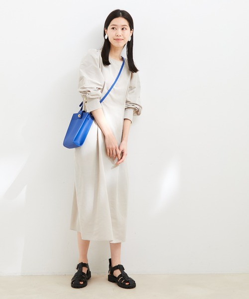 Juze（ジュゼ）の「リサイクルフェイクレザーボリュームソールグルカサンダル【sustainable】（サンダル・レディース・ブラック/ベージュ/オフホワイト・L/S/M）」の21枚目の写真