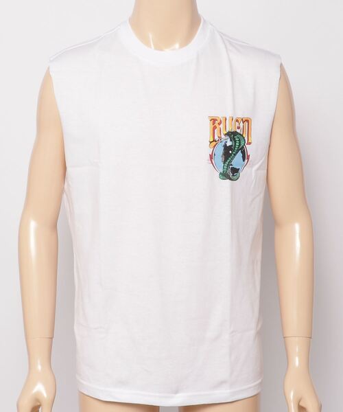 ストリート ルーズ タンクトップ 袖なし Tシャツ 夏 2色 hr9665 t02t645.jpg