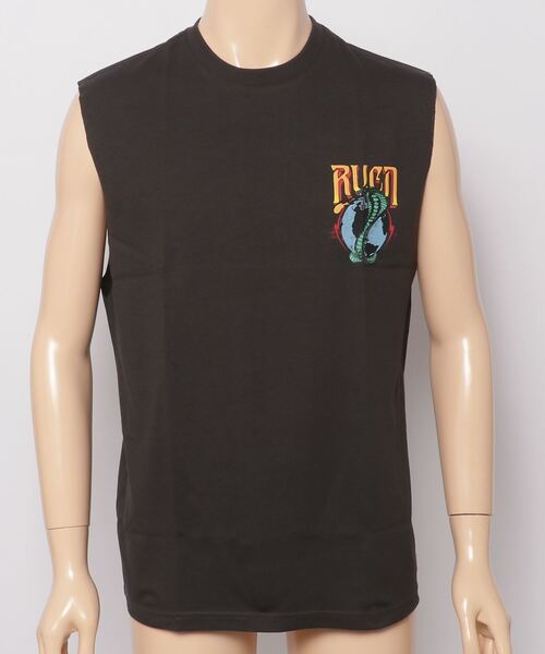 ストリート ルーズ タンクトップ 袖なし Tシャツ 夏 2色 hr9665 t02t645.jpg